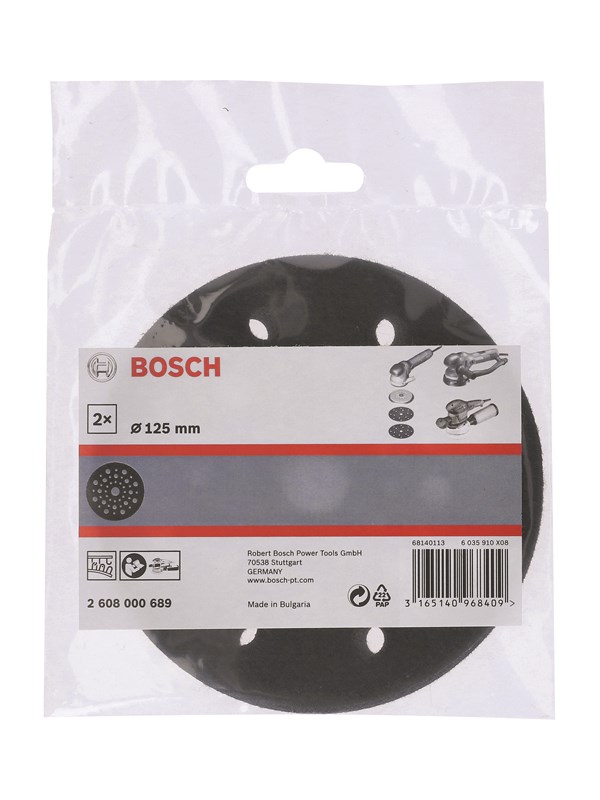 Bosch Epäkeskohiomakoneiden suojalaipat, 125 mm