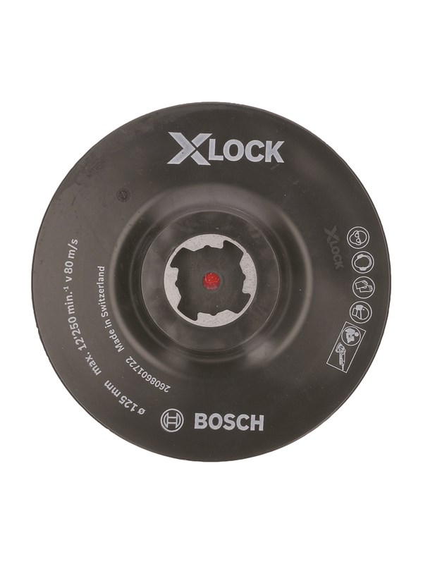 Bosch Tarrakiinnitteinen X-LOCK-hiomalautanen 125 mm 125 mm, 12 250 r/min
