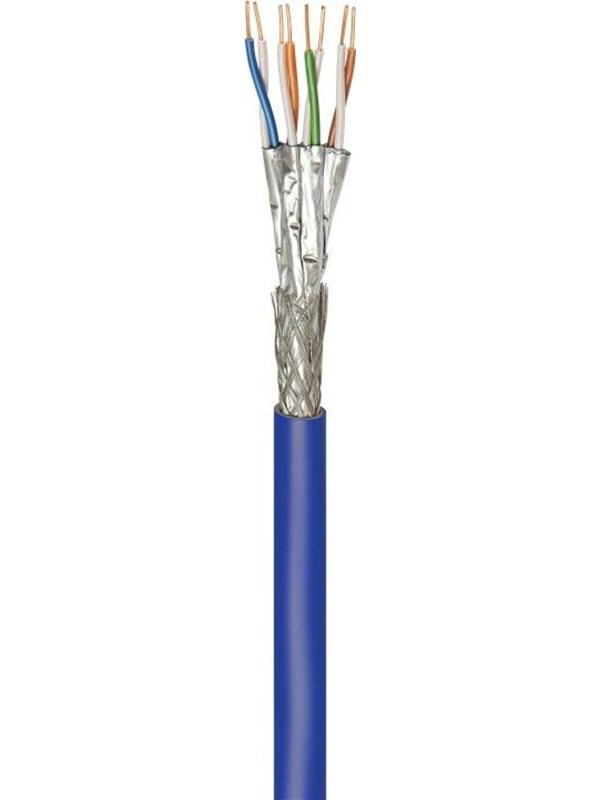 Pro LAN S/FTP CAT 7A Duplex - Sininen - 100m