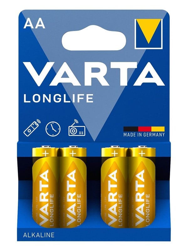 VARTA Varta Longlife - AA - 4 kpl/pakkaus