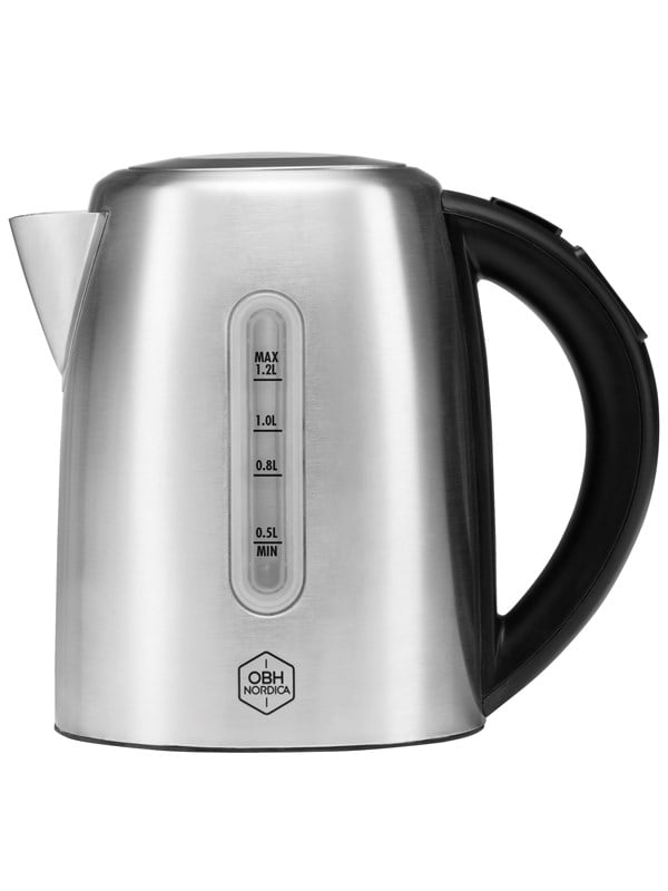 OBH Nordica Vedenkeitin Väri Glow Kettle - 1.2 L - Teräs - 2200 W