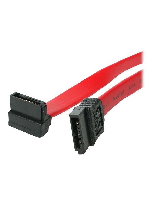 StarTech.com SATA to Right Angle SATA Serial ATA Cable - SATA cable - 61 cm