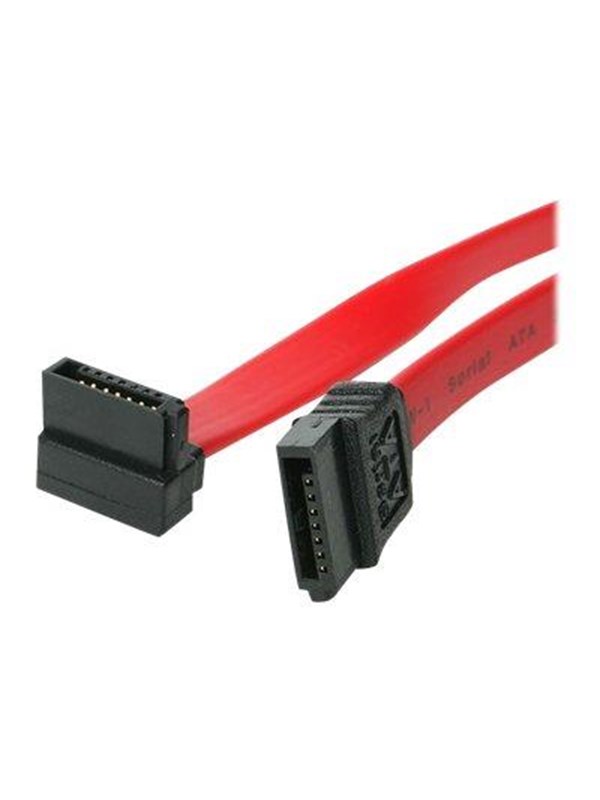 StarTech.com SATA to Right Angle SATA Serial ATA Cable - SATA cable - 30 cm