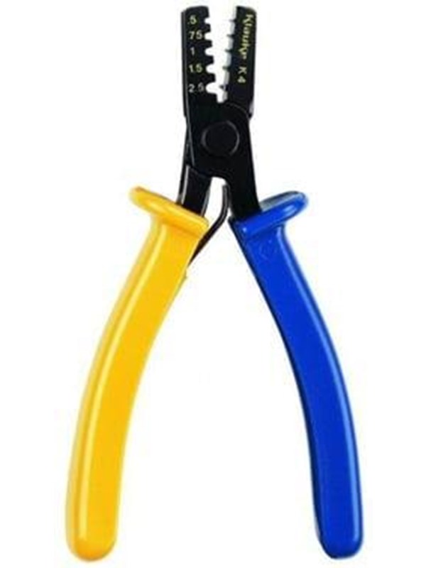 Klauke K 4 crimping Työkalu for cable end-sleeves 0.5 - 2.5 mm2