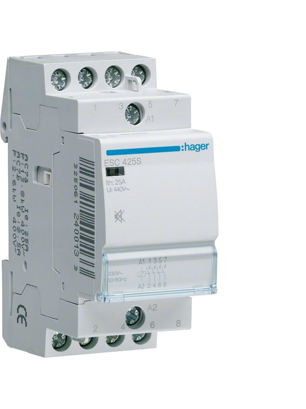 Hager Humfree kontaktori 25A 4NO 230V 2m