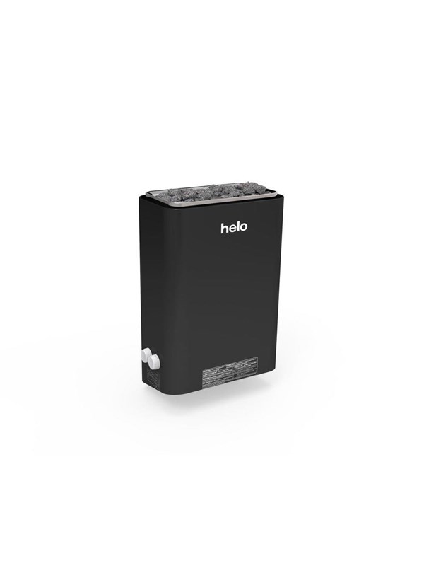 Helo Heater wall-mounted 6kw vienna Musta
