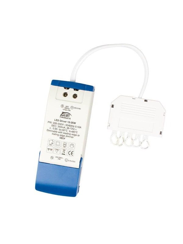 Scan Products Driver 230v Himmennettävä 12-25w 350ma