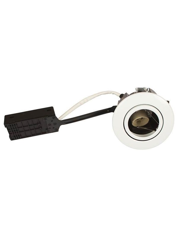 Scan Products Luna quick install 230v gu10 ip44 ss316 Valkoinen round