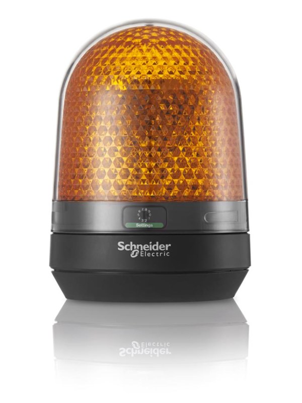 Schneider Electric Beacon 100 mm Ilman buzzer 24vdc Oranssi
