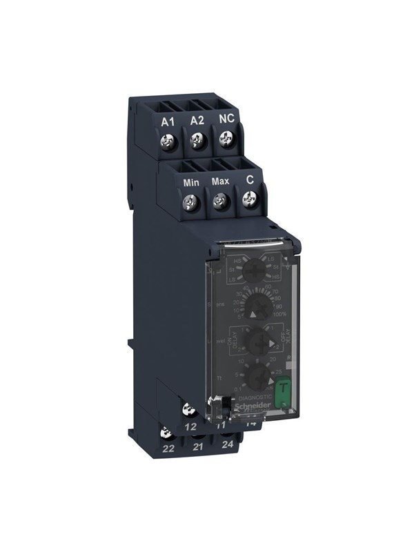Schneider Electric Zelio-ohjausrele nestetason ohjaukseen 0,25..1 mohm 2C/