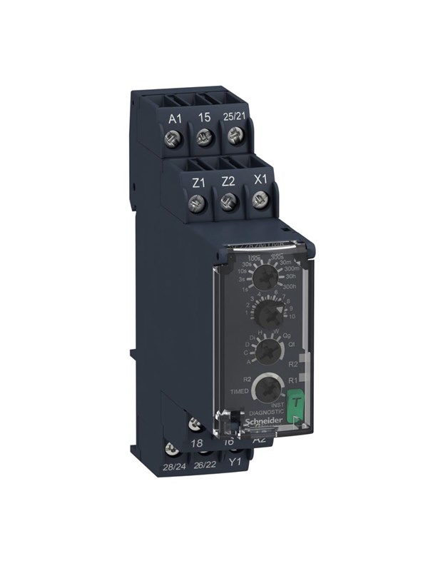 Schneider Electric Ajastin monitoiminen 1s-300h 2 vaihtokosketinta (c/o) 8a 24-240v