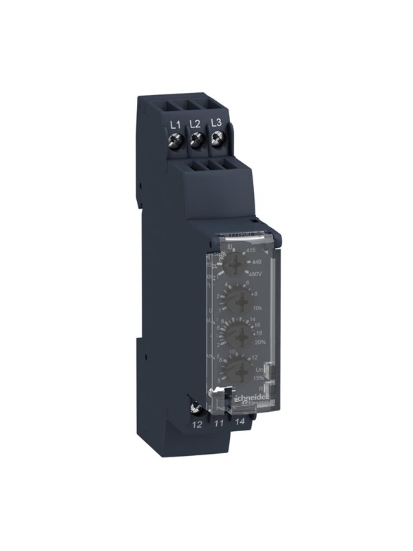 Schneider Electric Zelio control relay for undervoltage tai overvoltage detectio
