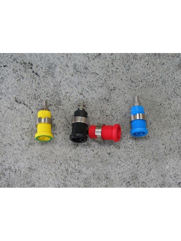 Elma Instruments Banaani plug - 3265 Punainen