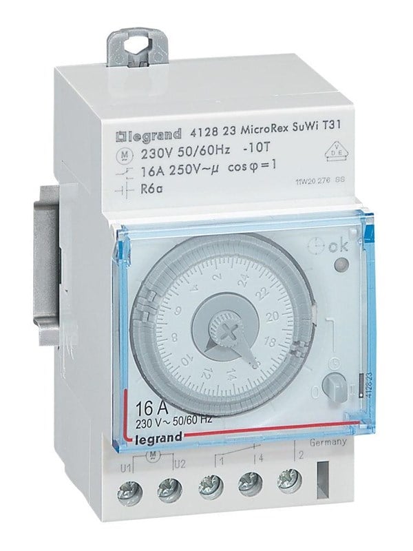 Legrand Microrex3 aqt31 aikakytkin päivittäisohjelmalla