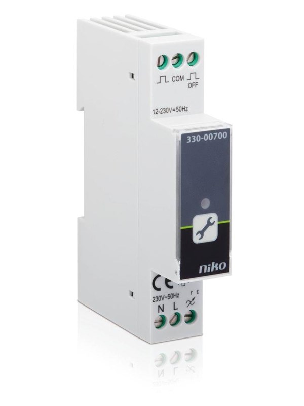 Niko-Servodan Dimmer rcl 5-350 VA 17.5 mm push-button