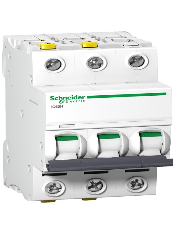 Schneider Electric Acti9 ic60h miniature circuit breaker 3p 32 A C curve 15