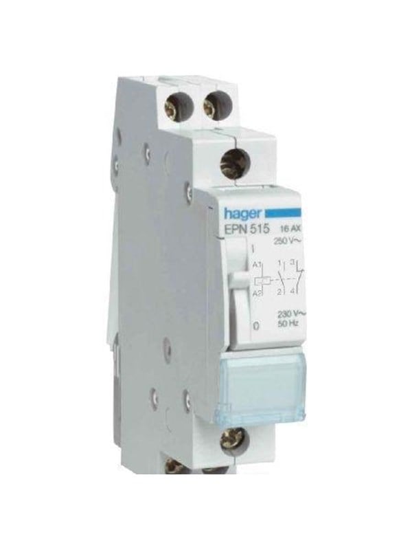Hager Lukittava rele 1nc+1no 230V