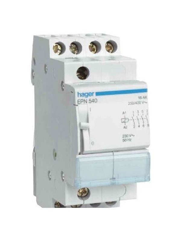 Hager Lukittava rele 4no 230V