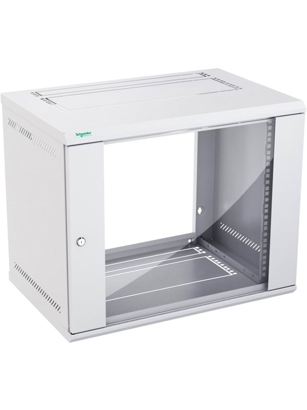 Schneider Electric Actassi 19'' kdb - seinäkiinnitteinen kd-laatikko 9u d400 f 19 lasitettu