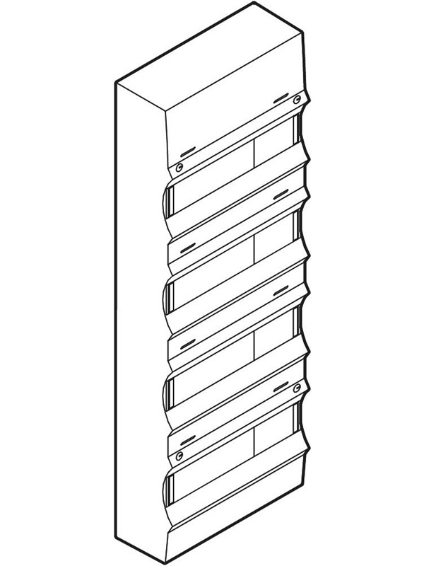 LK group distibution board ug150-24 Valkoinen