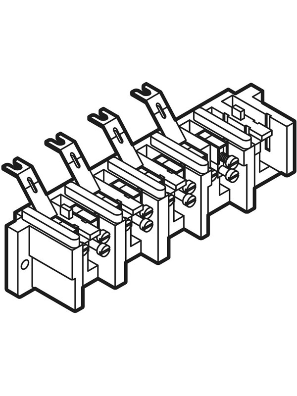 LK metering terminal strip for im-l (50 a) old Tyyppi
