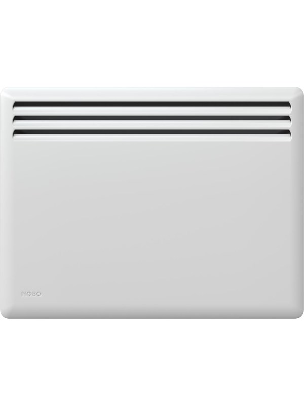 NOBØ Electric heating panel Front 40 cm 500W 230V White