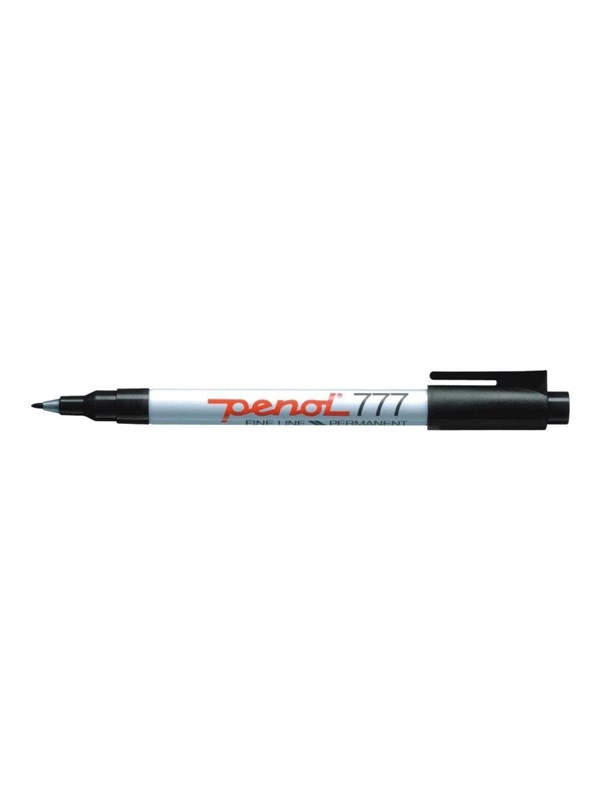 Penol marker fine point Musta