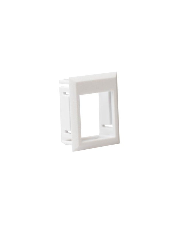 Leviton Insert frame leviton keystone Valkoinen for dk outlet