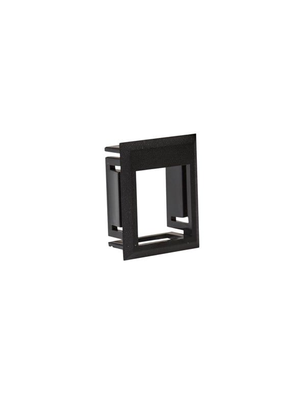 Leviton Insert frame leviton keystone Musta for dk outlet