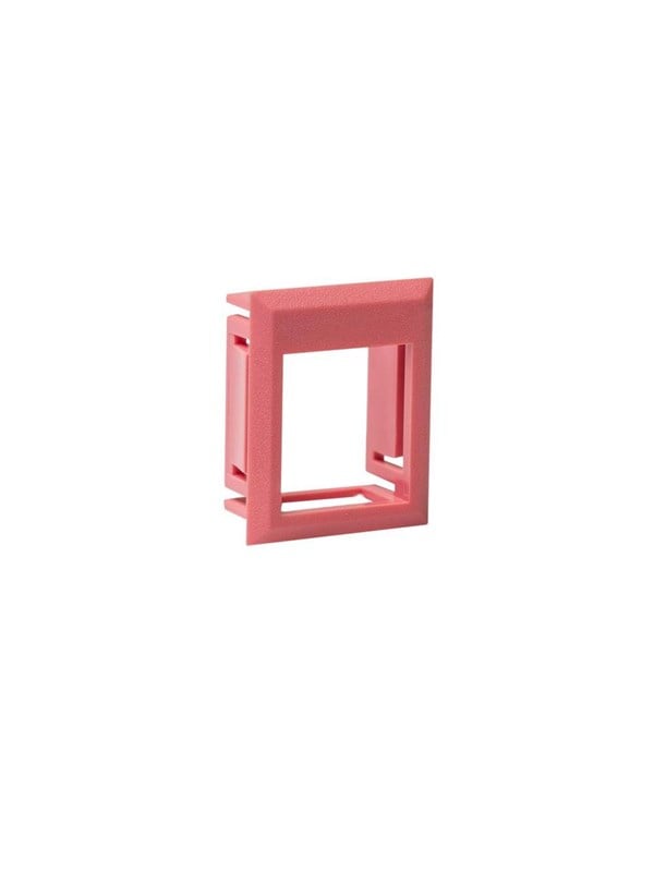 Leviton Insert frame leviton keystone Punainen for dk outlet