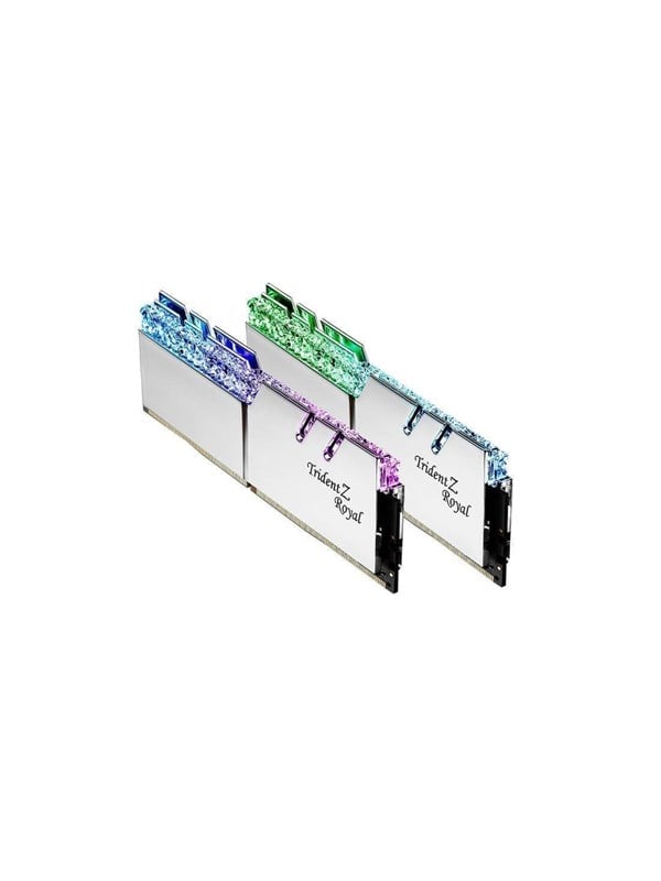 G.Skill Trident Z Royal DDR4-3200 - 32GB - CL16 - Dual Channel (2 pcs) - Intel XMP - Hopea, RGB