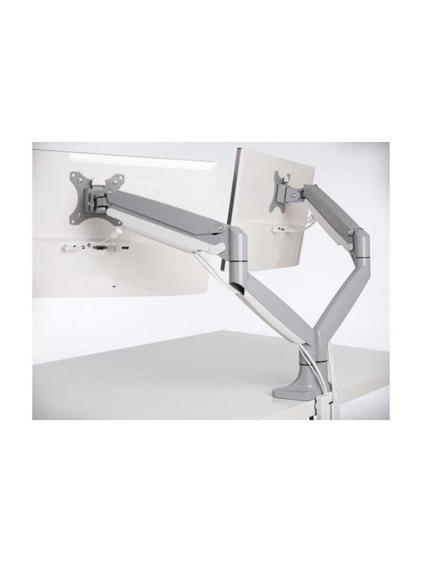 Kensington SmartFit® One-Touch Dual -näyttövarsi kahdelle näytölle, harmaa