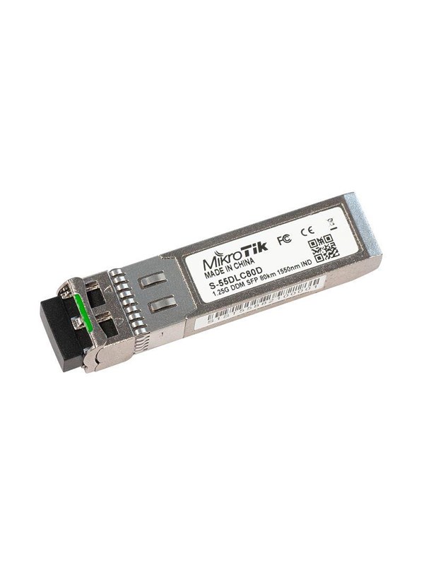 MikroTik S-55DLC80D - SFP (mini-GBIC) lähetin-vastaanotin moduuli