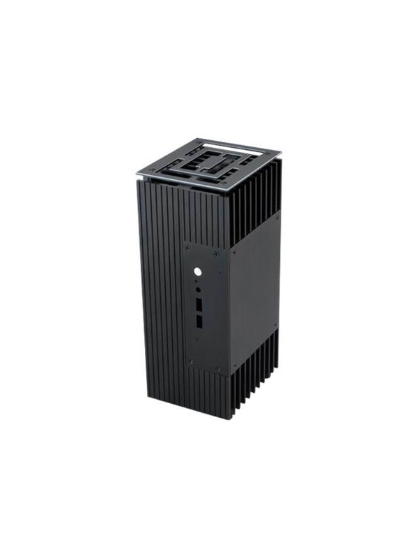 Akasa Intel NUC-kotelo Turing Fanless -tuki 2,5 tuuman kiintolevylle. - Kotelot - Ultra small form factor - Musta