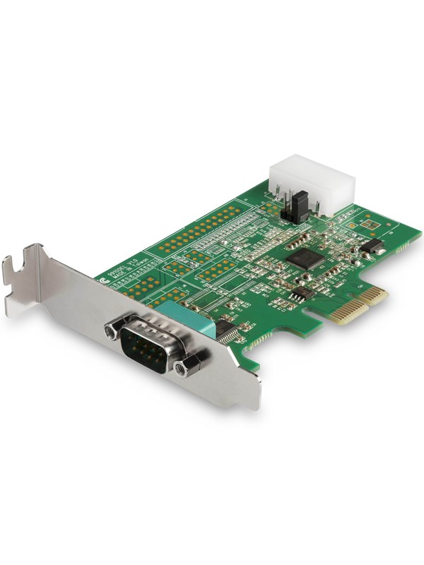 StarTech.com 1 Port RS232 Sarjasovitin Card with 16950 UART - PCIe Card - serial adapter