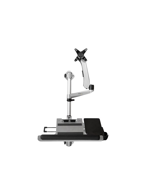 StarTech.com Wall Mounted Computer Workstation - Articulating Monitor Arm - mounting kit