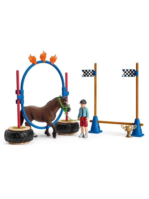 Schleich Poniagilitykisat