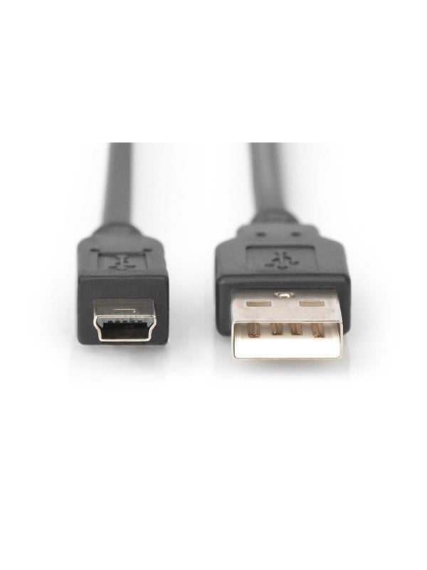 DIGITUS USB 2.0 Type-A til USB Mini-B Cable - 3m