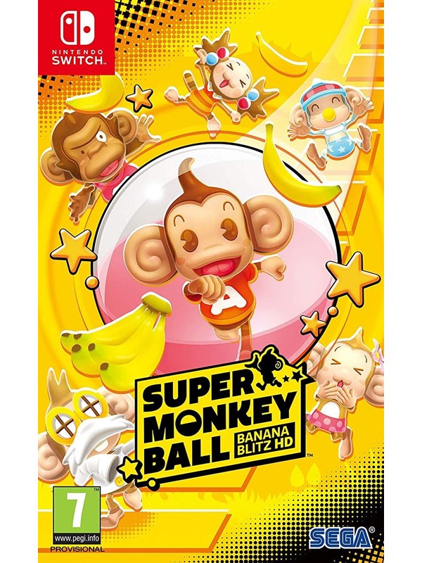 Super Monkey Ball: Banana Blitz HD (Code in a Box) - Nintendo Switch - Party