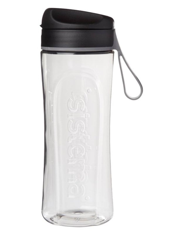 Sistema Tritan Swift Bottle 600ml Musta