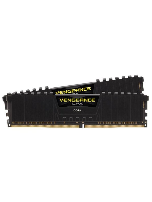 Corsair Vengeance LPX DDR4-3200 - 16GB - CL16 - Dual Channel (2 pcs) - Intel XMP - Musta