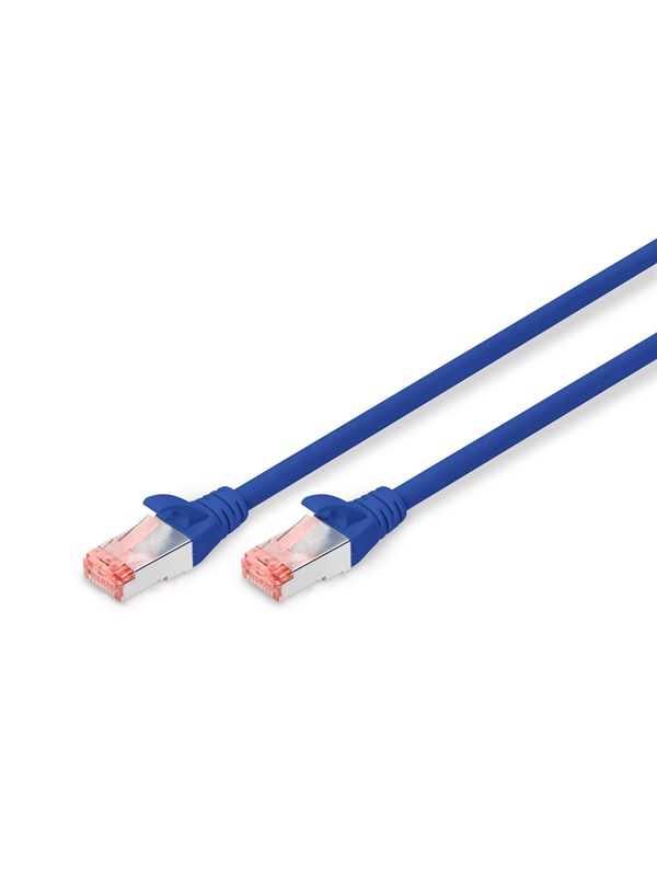 DIGITUS CAT 6 S-FTP Patch Cord - 5m - Sininen - 5m