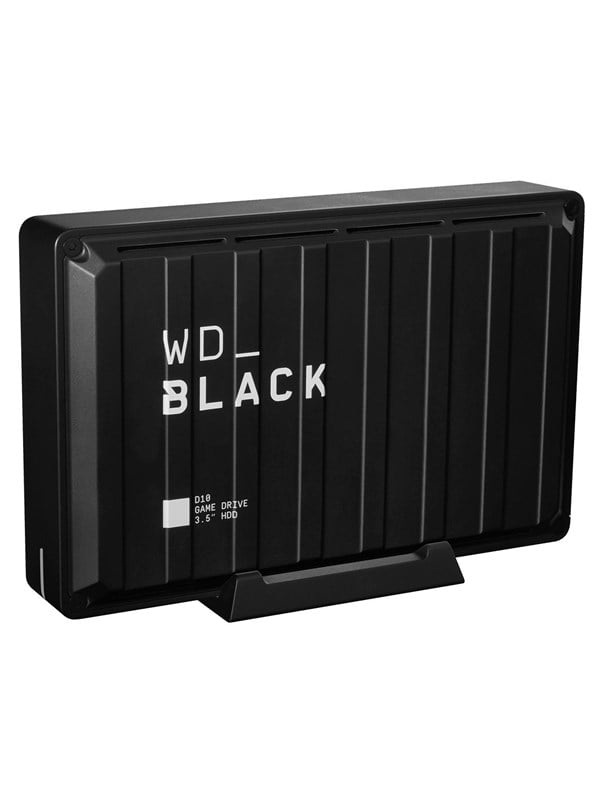 WD Musta D10 Game Drive for PS4 BA3P0080HBK - Ulkoiset kovalevyt - 8TB - musta