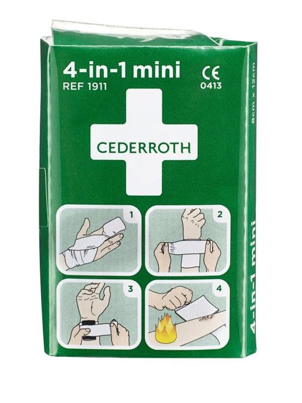Cederroth 4-in-1 pieni ensiapuside