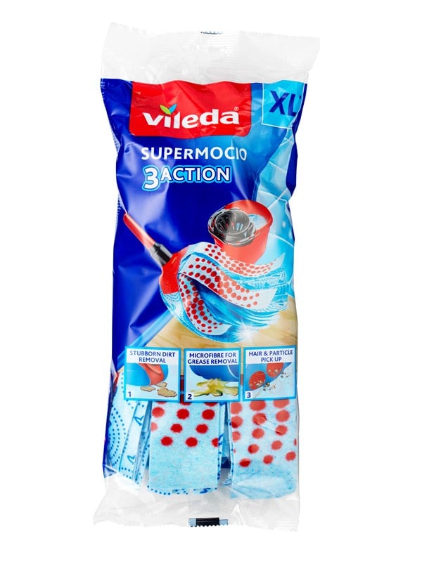 Vileda Supermocio 3Action -täyttöpakkaus
