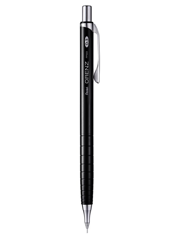 Pentel XPP503-A ORENZ pencil 0.3mm Musta