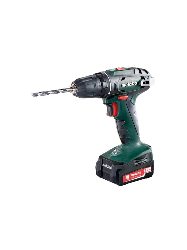 Metabo Tery and chargerBS 14.4V langaton porakone sisältäen 2 akkua ja laturin