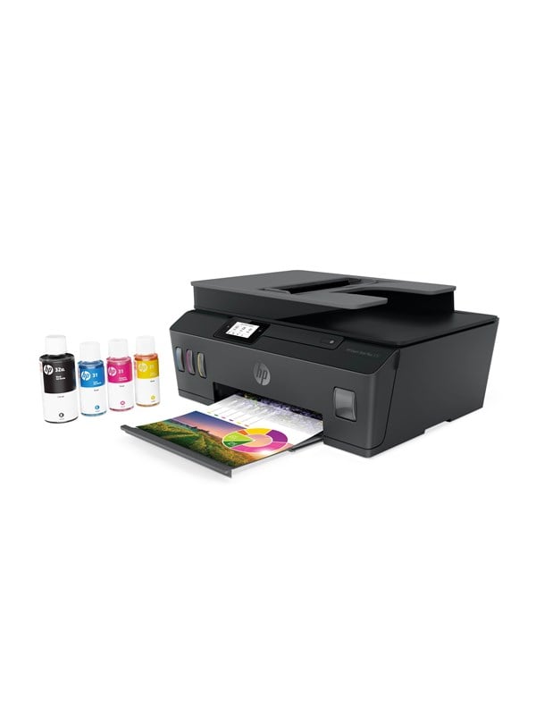 HP Älykäs Tank Plus 570 Langaton All-in-One Multifunction - väri - Muste