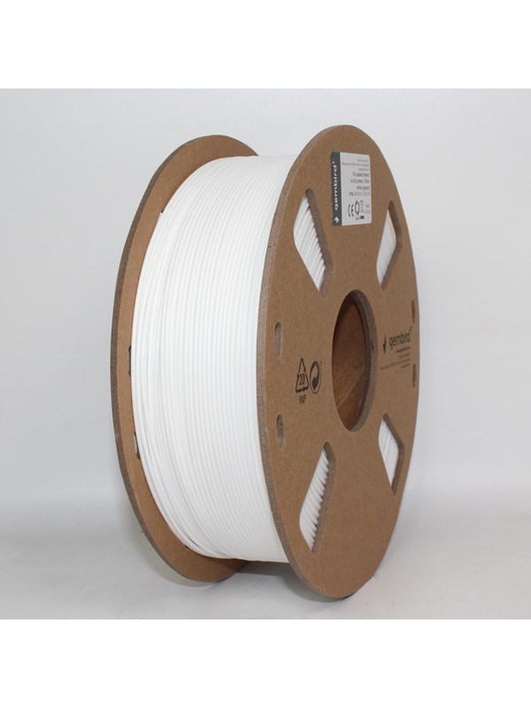 Gembird PLA filament - White - 1.75mm ø - 1 kg