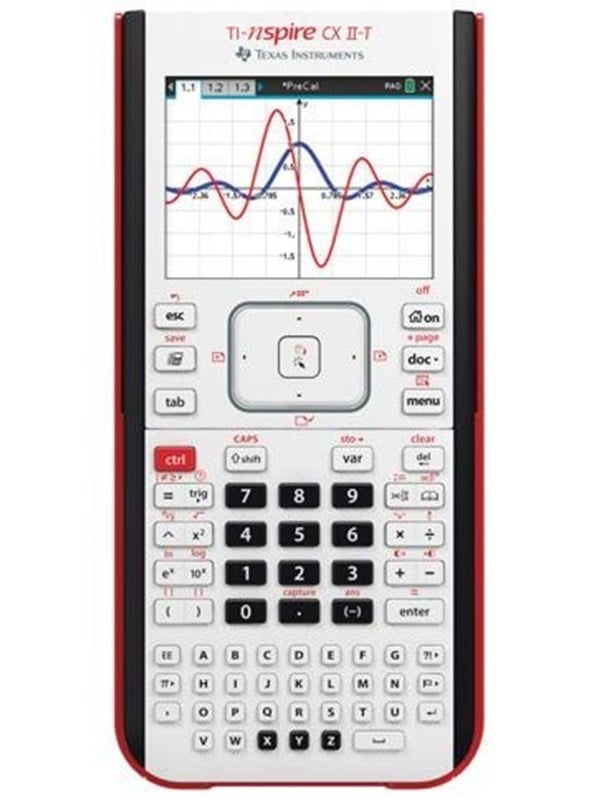 Texas Instruments TI-Nspire CX II-T graafinen laskin, Iso-Britannia